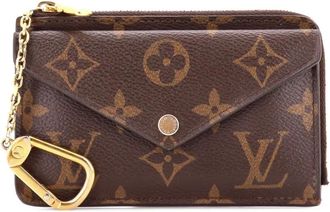 Louis Vuitton Recto Verso Monogram Canvas card holder - Marrone