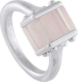 Louis Vuitton 18K Rose Quartz Ring (Authentic Pre-Loved)