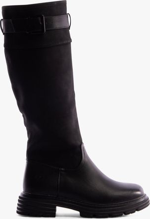 Heavenly Feet BRIANNA Womens Tall Boots Black - Size UK 7