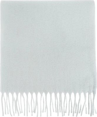 Issey Miyake fringed scarf - Blauw