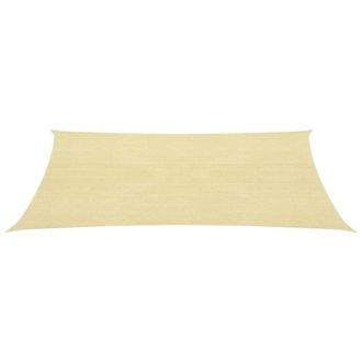 Berkfield Home Sunshade Sail HDPE Rectangular 2x4 m Beige