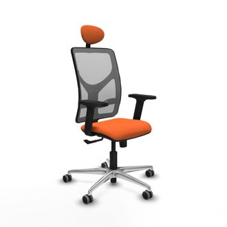 Piqueras y Crespo Silla De Oficina Piqueras Y Crespo Motilla Gris Malla C&oacute;moda