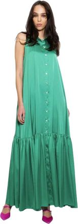 Aniye By Shirt Dress - Dames - Shirt Kleedjes - Groen - S - Polyester - Kleedjes