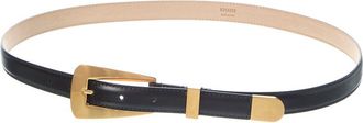 Khaite Lucca Small Leather Belt