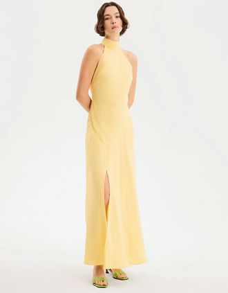 Omnes Womens Elsie Dress in Lemonade - Size: 16