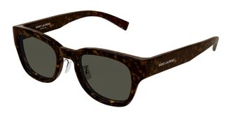 Saint Laurent SL 957/J Asian Fit 006 Womens Sunglasses Tortoiseshell Size 50 - Free RX Lenses - Free RX Lenses