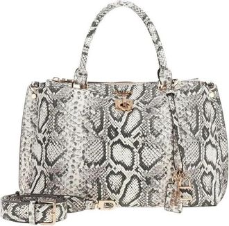 Guess Bianca Girlfriend Satchel - Dames - Handtassen - Beige - ONE Size - Tassen