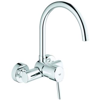 GROHE Concetto Mezclador Monomando De Fregadero, Ca&ntilde;o Giratorio, - Grohe