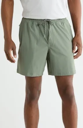 90 Degree by Reflex Warp Interval 7-Inch Shorts in Agave Green at Nordstrom Rack, Size Xx-Large