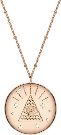 Glanzst&uuml;cke M&uuml;nchen Womens Sterling Silver Necklace - Rose Gold - One Size