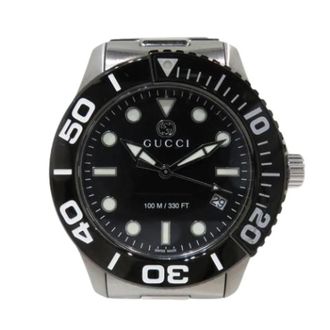 Gucci Pre-owned Polshorloge - Heren - Vintage Horloges - Zwart - ONE Size - Vintage