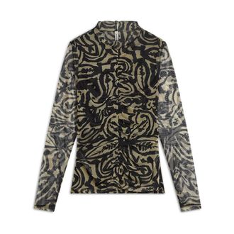 Summum Dames, Tops, Veelkleurig, Maat: 2XL Poliester