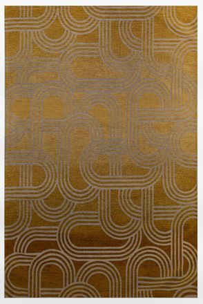 Novatrend Alfombra para sal&oacute;n y dormitorio moderno tejido plano fever