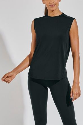 Coolibar Womens Tank - UPF 50+ Sun Protection - Accelera in Black at Nordstrom, Size Xx-Large