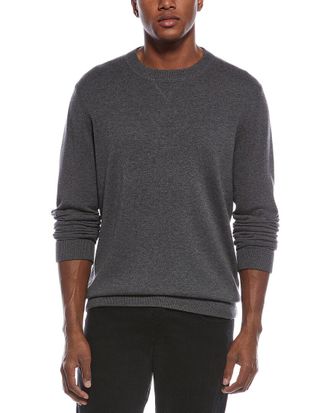 Kier + J Wool-Blend Crewneck Sweatshirt