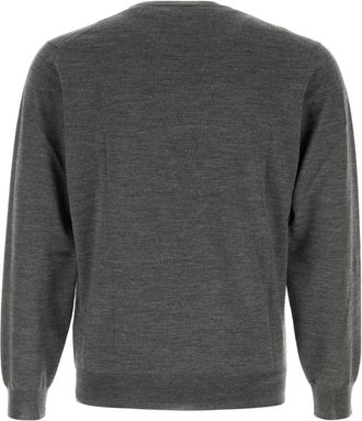 Fedeli Virgin Wool Sweater - Gray
