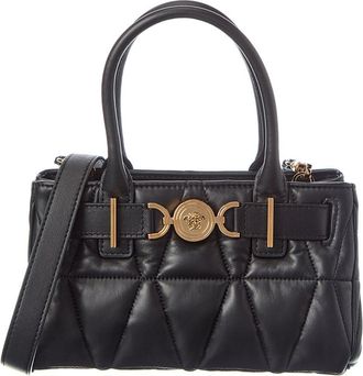 Versace Medusa Quilted Leather Tote