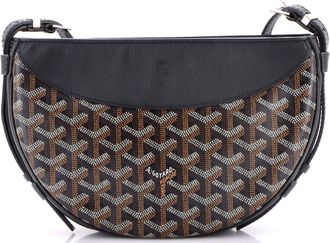 Goyard Hirondelle Shoulder Bag Coated Canvas and Leather
