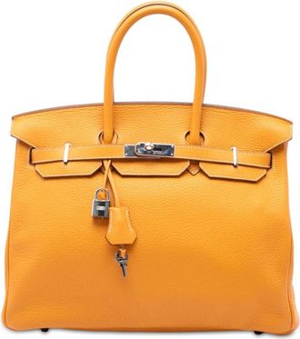 Herm&egrave;s Pre-owned Hermes Epsom Candy Birkin Retourne 35 Satchel Ladies M0Y9JD6JSLBJXZOC