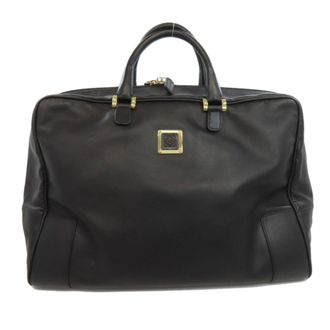 Loewe Amazona Black Leather Boston Bag (Pre-Owned)