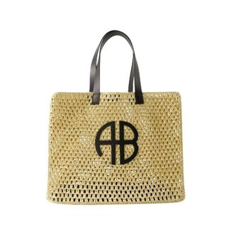 Anine Bing Plastic handbags - unisex - Anine Bing - Shopping Bags - Beige - ONE SIZE - Bags
