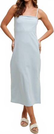 Wishlist Convertible Midi Dress In Sky