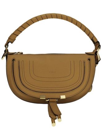 Chlo&eacute; Marcie Mini Leather Shoulder Bag