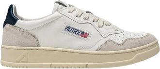 Autry Medalist Low Sneakers - Heren - Schoenen - Wit - Maat: 39 EU Katoen