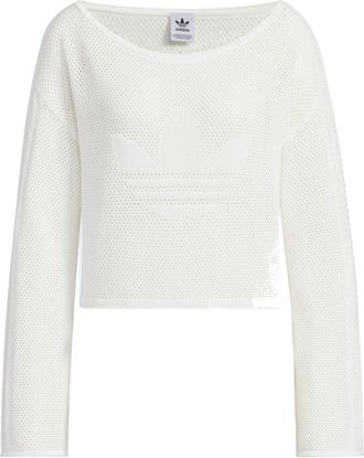 adidas (WMNS) adidas Summer Knit Sheer Long Sleeve Top Asia Sizing White JI7043