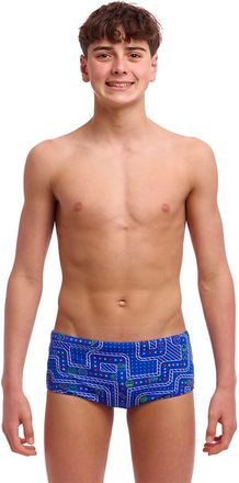 Funky Trunks Sidewinder Swimming Boxer 12 Years Blue