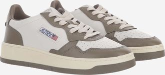 Autry Mens Sneakers Medalist Low Multicolour Leather Trainers