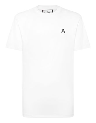 Philipp Plein Basic Round Neck T-Shirt Skull
