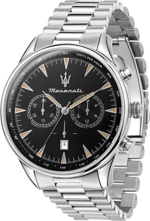 Maserati Tradizione NA Quartz Horloge - Heren - Accessoires - Grijs - Maat: ONE Size