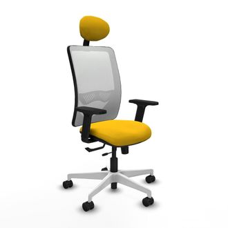 Piqueras y Crespo Sedia Da Ufficio Piqueras Y Crespo Zulema Bianco Schiuma Ergonomica