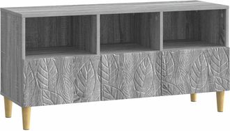 vidaXL Mueble De Tv 102 X 34,5 X 50 Cm Sonoma Gris Vidaxl
