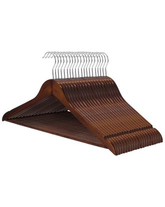 MegaChef Dnu Megachef 20Pc Acacia Wood Swivel Hook Hanger Set