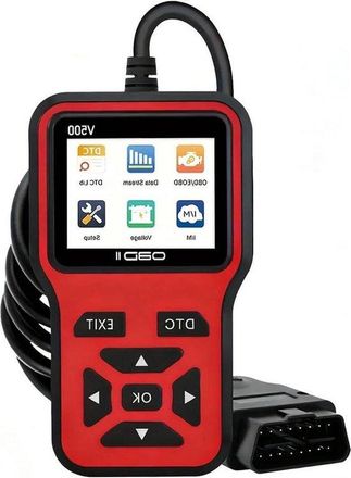 OEM Dispositivo De Diagn&oacute;stico Automotriz - Lector Obd - Mantenimiento De Veh&iacute;culos - Plug And Play - Datos En Tiempo Real - Rojo