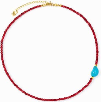 Ottoman Hands Felice Beaded Necklace in Gold at Nordstrom
