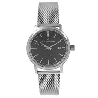 Bucherer Adamavi Automatic Grey Dial Ladies Watch 00.10320.08.33