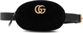 Gucci Black Leather Sling Bag (Pre-Owned)