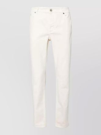 Brunello Cucinelli denim straight-leg jeans