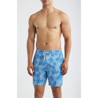 Johnnie-O Curacao Swim Shorts in Deep Water at Nordstrom, Size Xx-Large