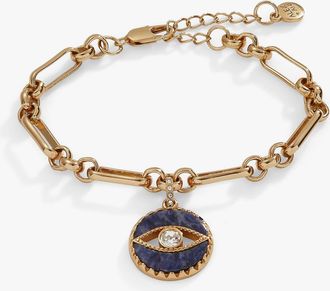 Alex and Ani Evil Eye Chain Bracelet in Gold at Nordstrom