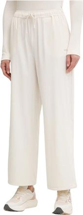 Guess NAT Wijde Broek - Dames - Wijde Broeken - Beige - L - Polyester - Broeken
