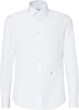 Fendi H26 Shirt - Heren - Zakelijke Overhemden - Wit - XL - Overhemden