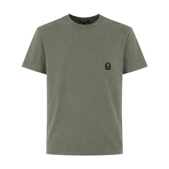 Parajumpers T-Shirts, male, Green, Size: XL Neel T-shirt