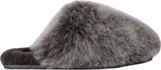 UGG Womens Scuffette Chalet Slipper In Charcoal