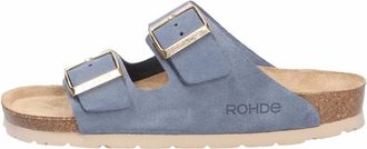 Rohde Sandalen - Dames - Schoenen - Blauw - Maat: 36 EU Leer