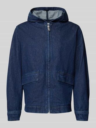 Marc O'Polo Denim Marc OPolo Denim Regular Fit Jeansjacke aus Baumwoll-Mix in Dunkelblau, Gr&ouml;&szlig;e XL