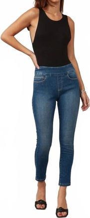 Lola Jeans Anna High Rise Skinny Jeans In Rugged Classic Blue